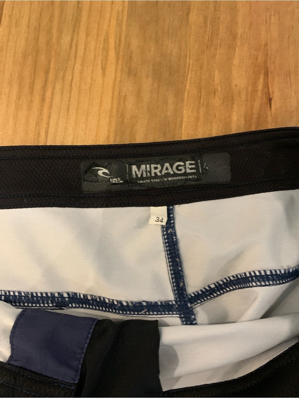 Rip Curl Mirage Men's Swim Board Shorts - Black and Navy